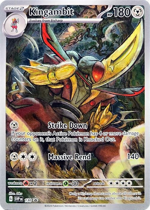Kingambit - 130 (130) (SV: Scarlet & Violet Promo Cards)