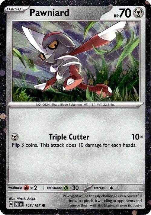 Image for Pawniard - 148/197 (Cosmos Holo) (148/197) (Miscellaneous Cards & Products) (MCAP) - Pokemon