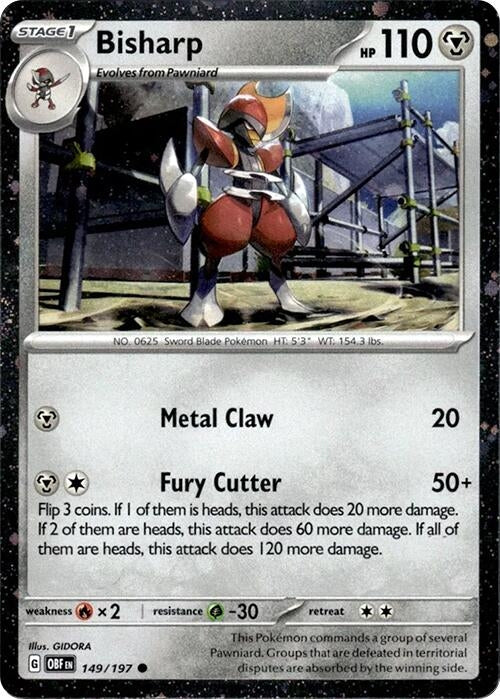 Image for Bisharp - 149/197 (Cosmos Holo) (149/197) (Miscellaneous Cards & Products) (MCAP) - Pokemon