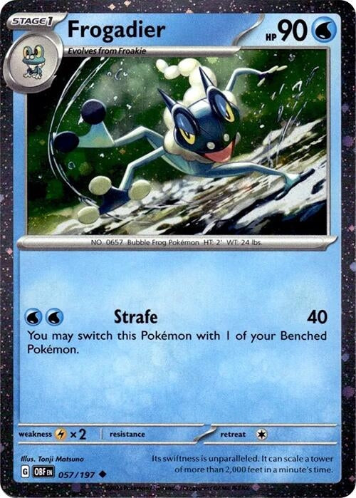 Image for Frogadier - 057/197 (Cosmos Holo) (057/197) (Miscellaneous Cards & Products) (MCAP) - Pokemon