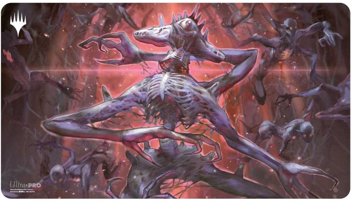 Image for Duskmourn Playmat for Magic: The Gathering - Mythic Cycle Black (Overlord of the Balemurk) - Playmats