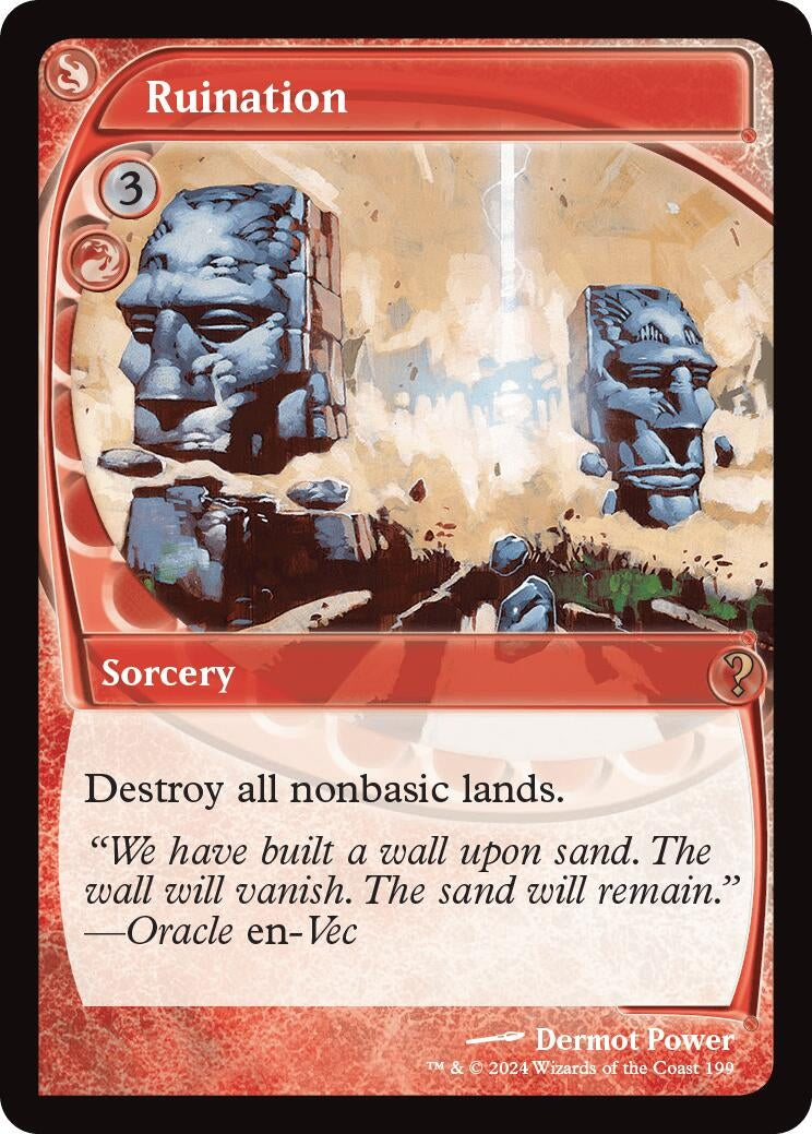 Ruination (Future Sight) (199) (Mystery Booster 2)