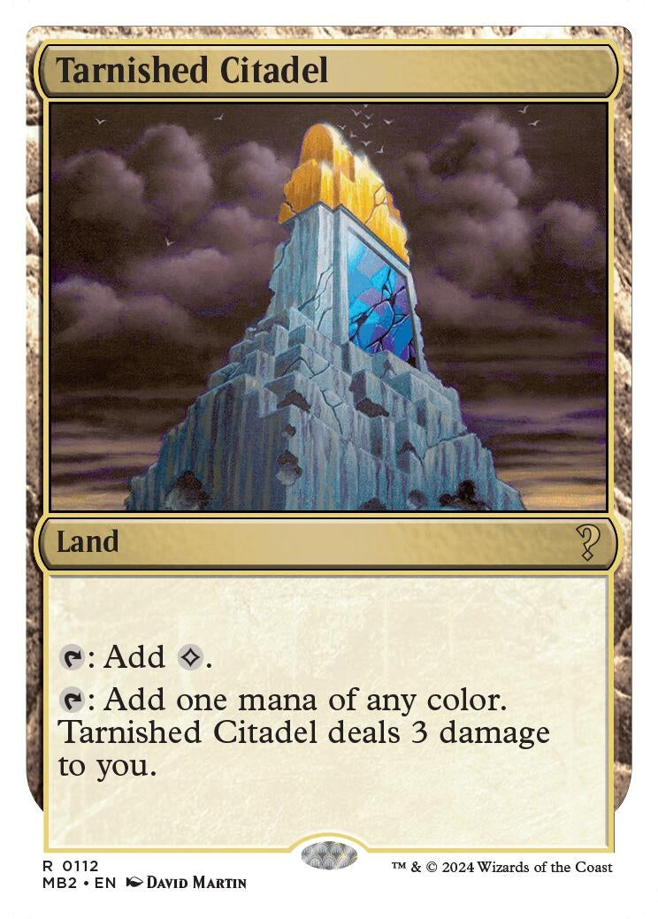 Tarnished Citadel (White Border) (112) (Mystery Booster 2) - PokeBox USA