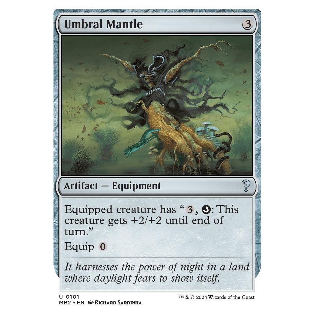 Umbral Mantle (White Border) (101) (Mystery Booster 2) - PokeBox USA