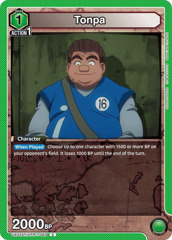 Image for Tonpa (UE02ST/HTR-1-083) (UE02ST: HUNTER X HUNTER Starter Deck) (UE02ST) - Union Arena