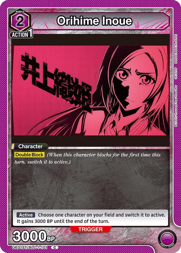 Image for Orihime Inoue (101) (UE01ST/BLC-1-101) (UE01ST: BLEACH: Thousand-Year Blood War Starter Deck) (UE01ST) - Union Arena