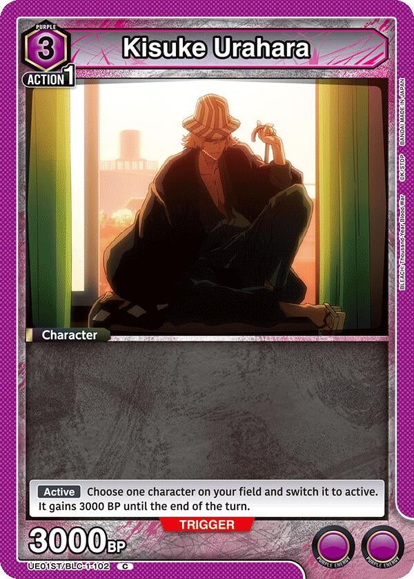 Image for Kisuke Urahara (102) (UE01ST/BLC-1-102) (UE01ST: BLEACH: Thousand-Year Blood War Starter Deck) (UE01ST) - Union Arena
