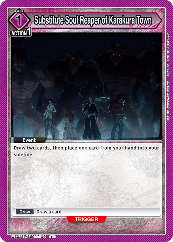 Image for Substitute Soul Reaper of Karakura Town (UE01ST/BLC-1-109) (UE01ST: BLEACH: Thousand-Year Blood War Starter Deck) (UE01ST) - Union Arena