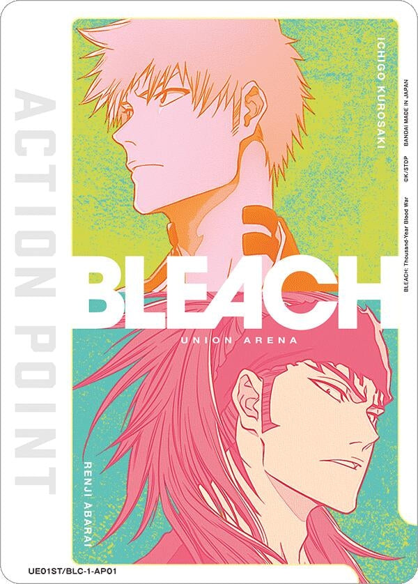 Image for Action Point Card (AP01) (Ichigo Kurosaki/Renji Abarai) (UE01ST/BLC-1-AP01) (UE01ST: BLEACH: Thousand-Year Blood War Starter Deck) (UE01ST) - Union Arena
