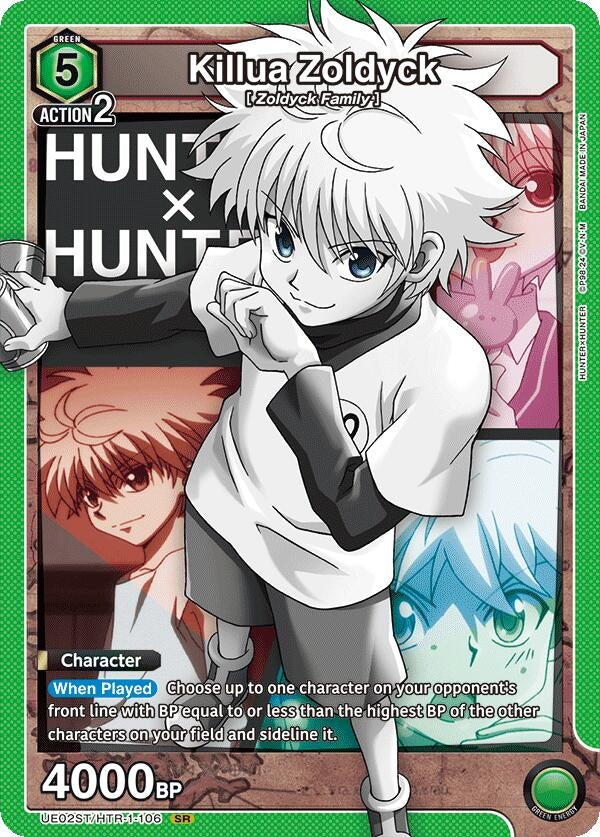Image for Killua Zoldyck (106) (UE02ST/HTR-1-106) (UE02ST: HUNTER X HUNTER Starter Deck) (UE02ST) - Union Arena