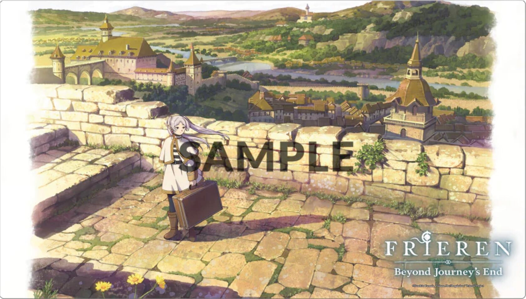 Image for Bushi Supplies Rubber Playmat Vol. 1: Frieren: Beyond Journey's End Design B: Frieren On A Journey - Playmats