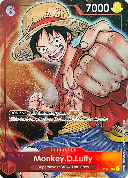 Image for Monkey.D.Luffy (Premium Card Collection -BANDAI CARD GAMES Fest. 23-24 Edition-) (P-001) (One Piece Promotion Cards) (OP-PR) - One Piece Card Game