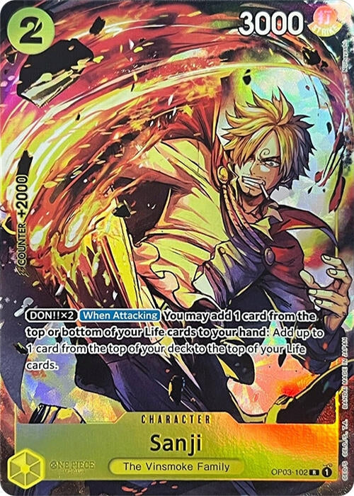 Image for Sanji (Premium Card Collection -BANDAI CARD GAMES Fest. 23-24 Edition-) (OP03-102) (One Piece Promotion Cards) (OP-PR) - One Piece Card Game