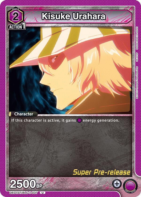 Image for Kisuke Urahara (037) (UE01ST/BLC-1-037) (UE01ST: BLEACH: Thousand-Year Blood War Super Pre-Release Starter Deck) (UE01ST_PRE) - Union Arena