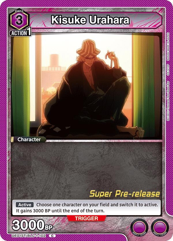 Image for Kisuke Urahara (102) (UE01ST/BLC-1-102) (UE01ST: BLEACH: Thousand-Year Blood War Super Pre-Release Starter Deck) (UE01ST_PRE) - Union Arena