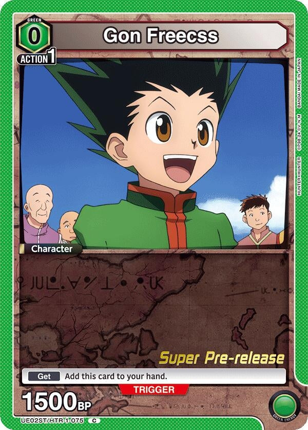Image for Gon Freecss (075) (UE02ST/HTR-1-075) (UE02ST: HUNTER X HUNTER Super Pre-Release Starter Deck) (UE02ST_PRE) - Union Arena