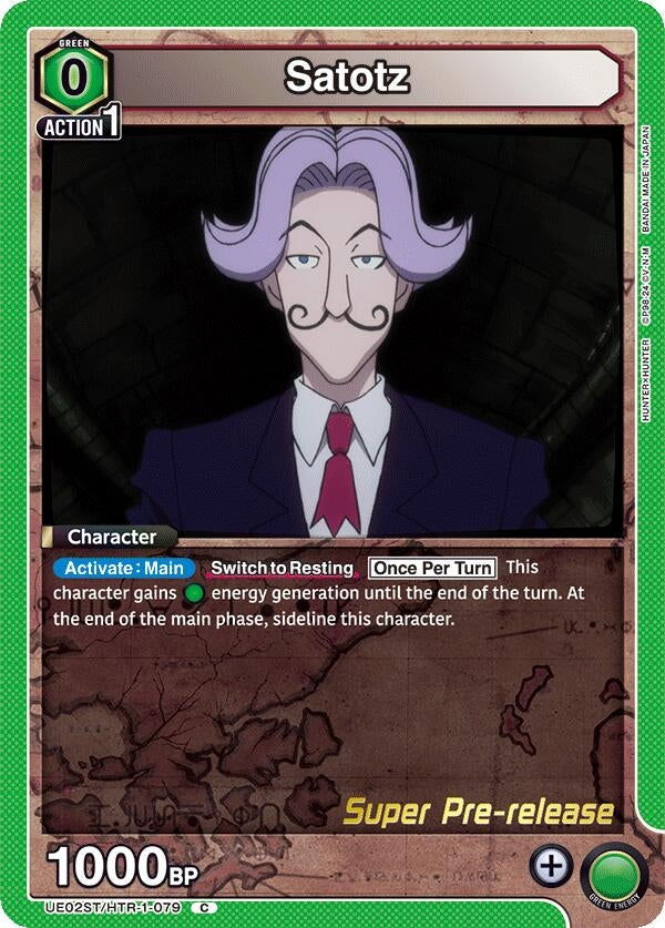Image for Satotz (UE02ST/HTR-1-079) (UE02ST: HUNTER X HUNTER Super Pre-Release Starter Deck) (UE02ST_PRE) - Union Arena