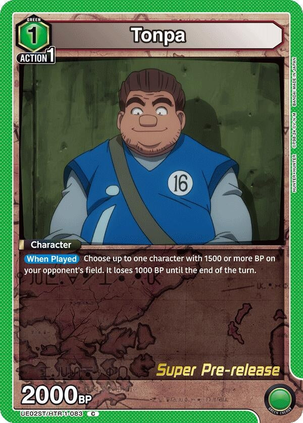 Image for Tonpa (UE02ST/HTR-1-083) (UE02ST: HUNTER X HUNTER Super Pre-Release Starter Deck) (UE02ST_PRE) - Union Arena