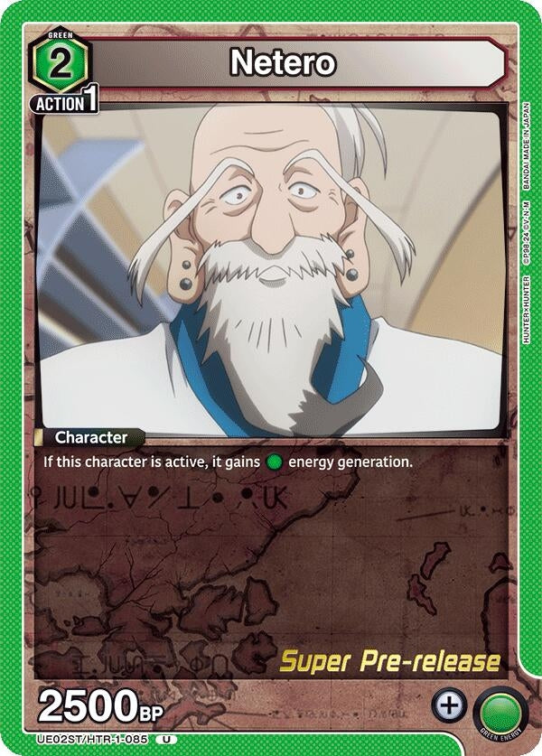 Image for Netero (UE02ST/HTR-1-085) (UE02ST: HUNTER X HUNTER Super Pre-Release Starter Deck) (UE02ST_PRE) - Union Arena