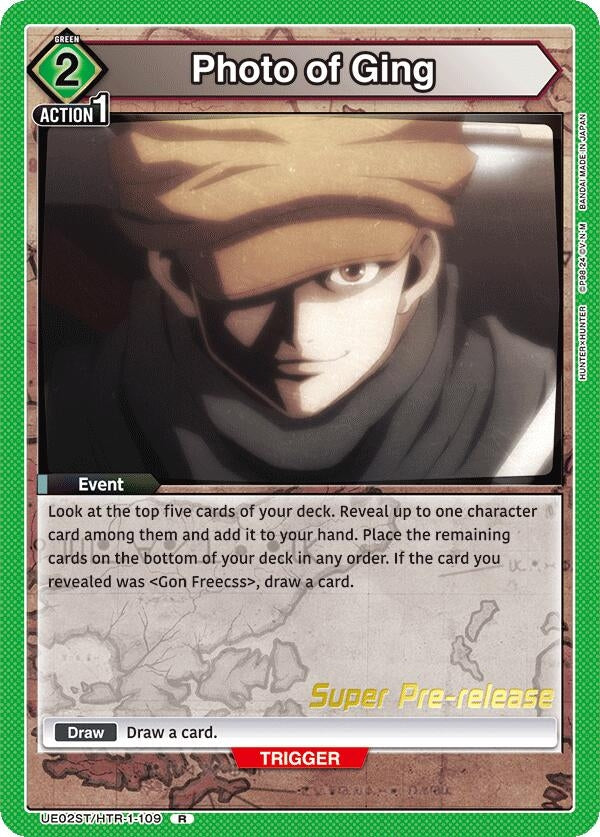 Image for Photo of Ging (UE02ST/HTR-1-109) (UE02ST: HUNTER X HUNTER Super Pre-Release Starter Deck) (UE02ST_PRE) - Union Arena
