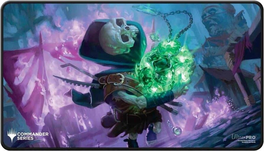 Image for Commander Series Black-Stitched Playmat for Magic: The Gathering - Tiny Bones (Fan Vote) - Playmats