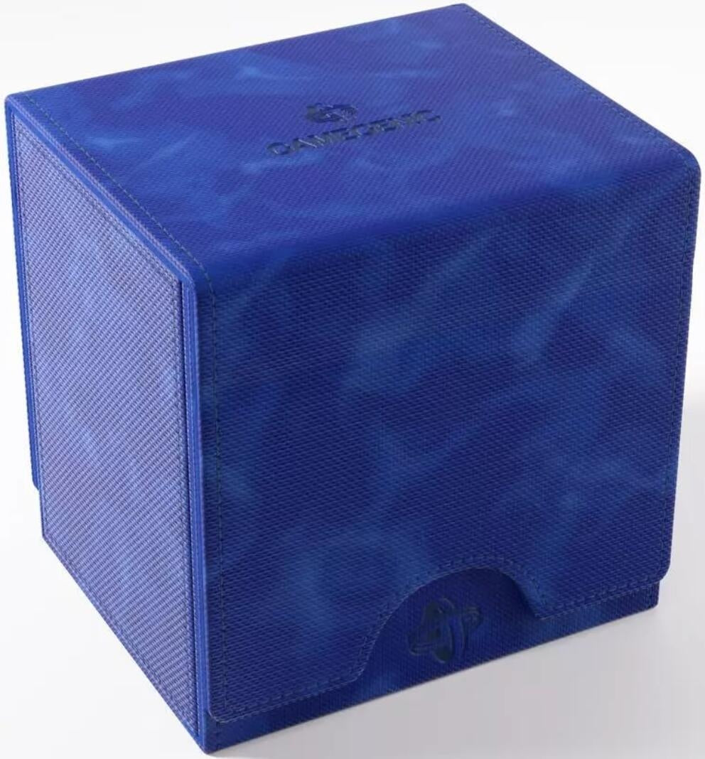 Image for GameGenic Sidekick Pro 100+ XL Convertible Deck Box (Blue) - Deck Boxes