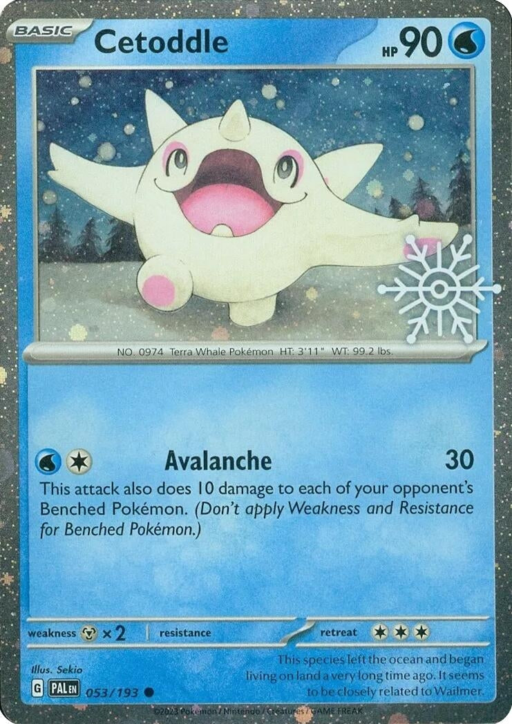Image for Cetoddle - 053/193 (Holiday Calendar) (053/193) (Miscellaneous Cards & Products) (MCAP) - Pokemon