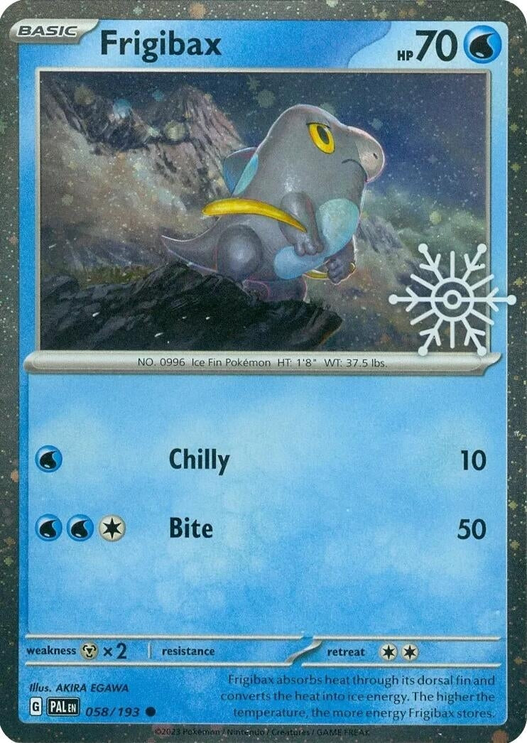 Image for Frigibax - 058/193 (Holiday Calendar) (058/193) (Miscellaneous Cards & Products) (MCAP) - Pokemon