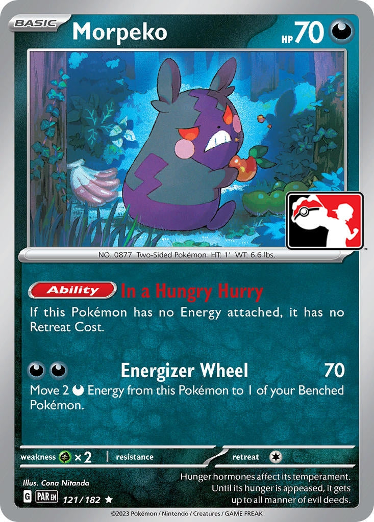 Image for Morpeko (121/182) (Prize Pack Series Cards) - Pokemon