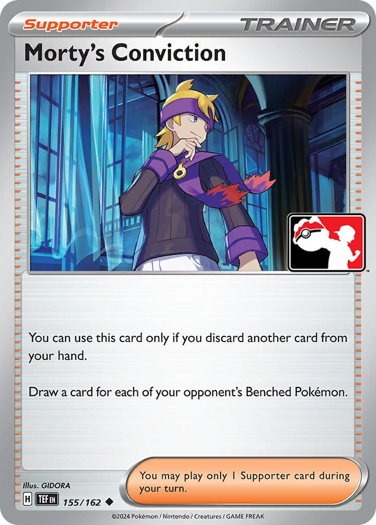 Image for Morty's Conviction (155/162) (Prize Pack Series Cards) - Pokemon