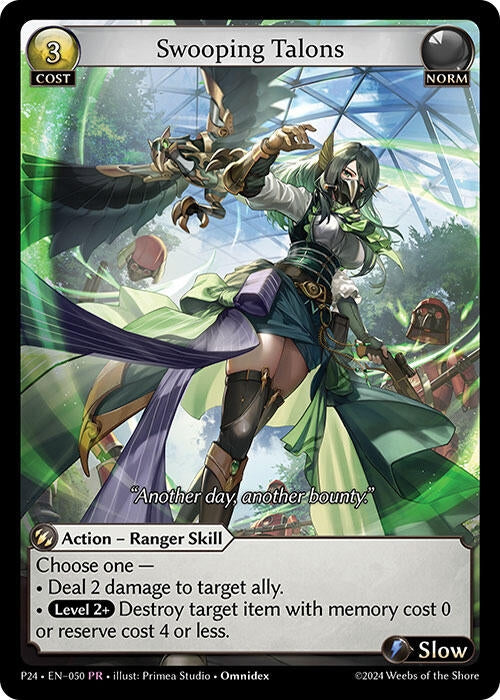 Image for Swooping Talons (050) (Promotional Cards) (P) - Grand Archive TCG