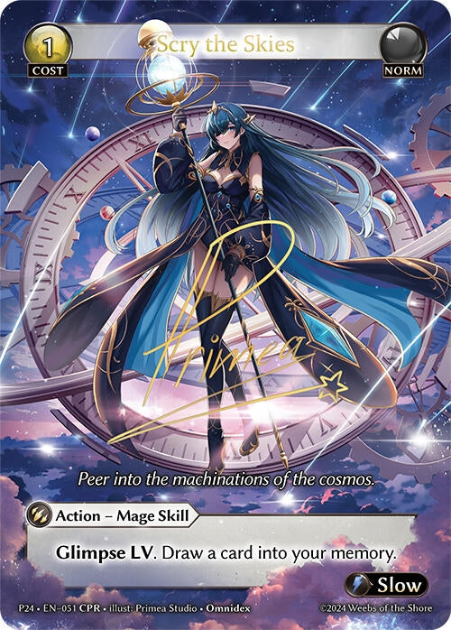 Image for Scry the Skies (CPR) (051) (Promotional Cards) (P) - Grand Archive TCG