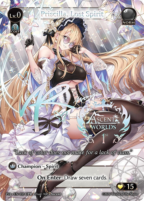 Image for Priscilla, Lost Spirit (CPR) (059) (Promotional Cards) (P) - Grand Archive TCG