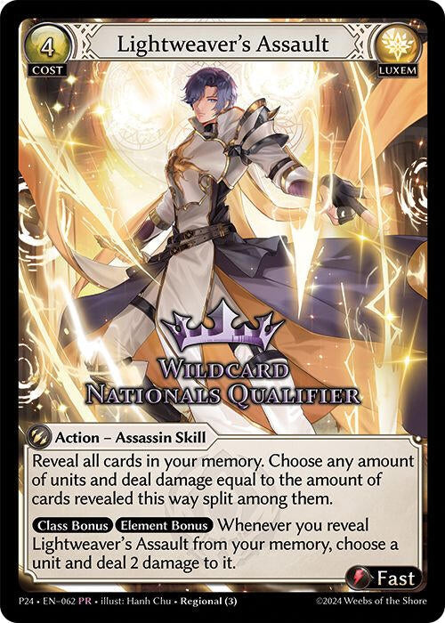 Image for Lightweaver's Assault (062) (Promotional Cards) (P) - Grand Archive TCG