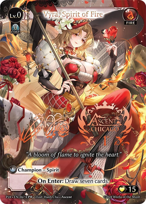 Image for Vyra, Spirit of Fire (CPR) (067) (Promotional Cards) (P) - Grand Archive TCG