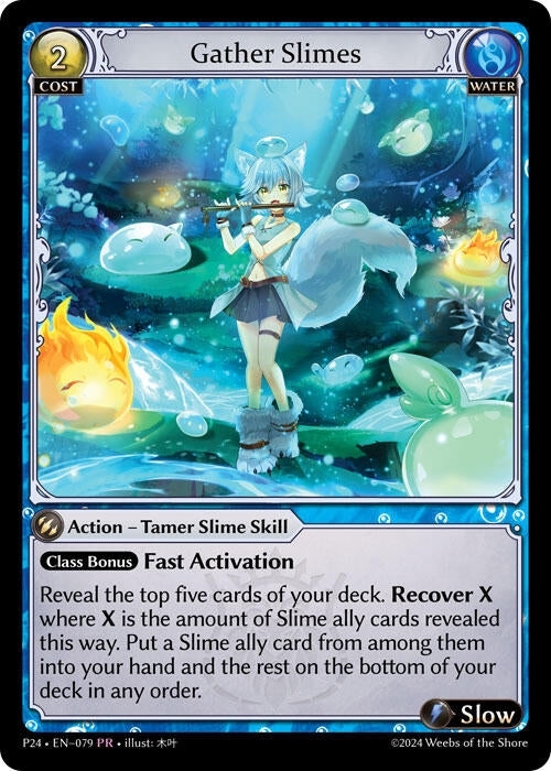 Image for Gather Slimes (079) (Promotional Cards) (P) - Grand Archive TCG