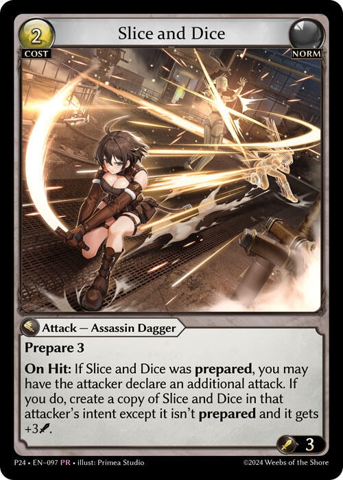 Image for Slice and Dice (097) (Promotional Cards) (P) - Grand Archive TCG
