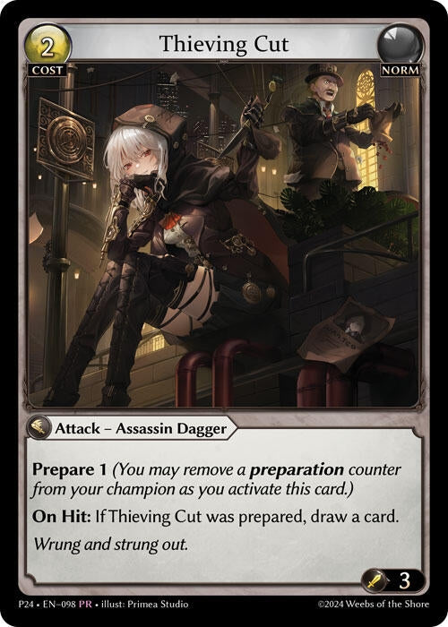 Image for Thieving Cut (098) (Promotional Cards) (P) - Grand Archive TCG