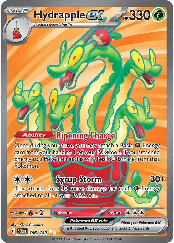 Hydrapple ex (156/142) (SV07: Stellar Crown)