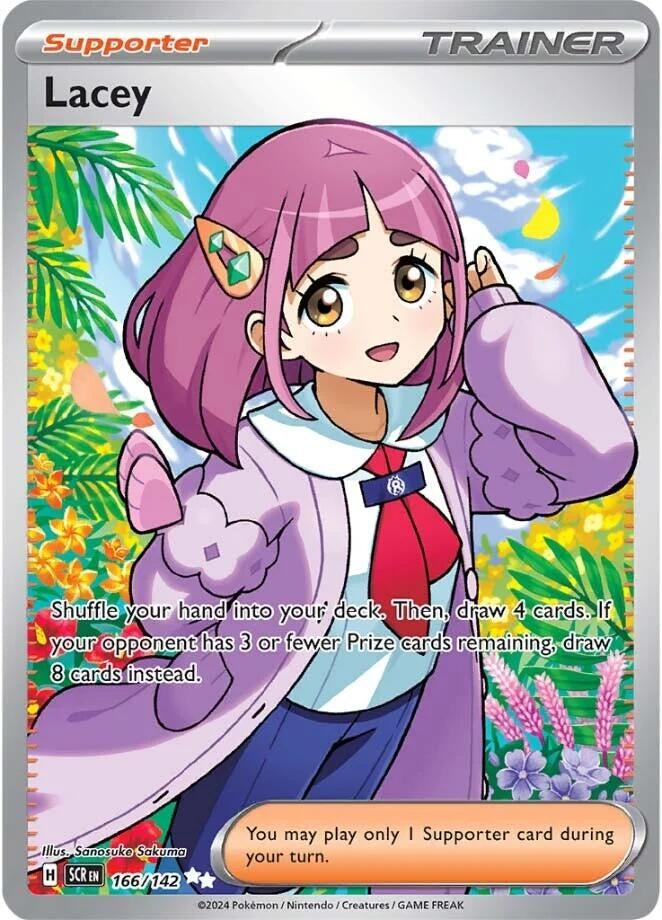Image for Lacey (166/142) (SV07: Stellar Crown) - Pokemon