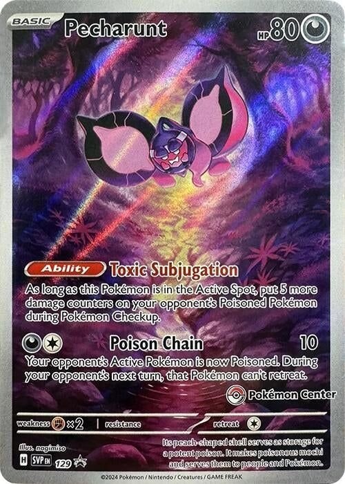 Image for Pecharunt - 129 (Pokemon Center Exclusive) (129) (SV: Scarlet & Violet Promo Cards) (SVP) - Pokemon