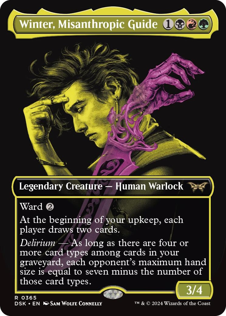 Winter, Misanthropic Guide (Showcase) (365) (Duskmourn: House of Horror)