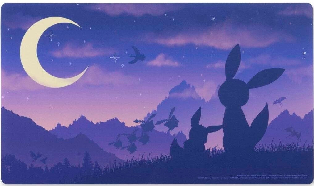 Image for Pokémon TCG: Eevee & Umbreon Twilight Playmat - Playmats