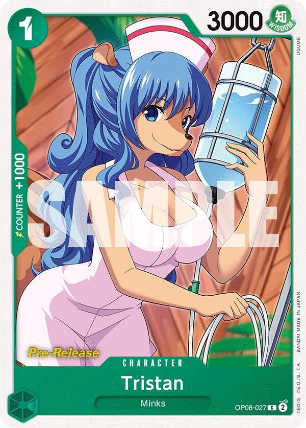 Image for Tristan (OP08-027) (Two Legends Pre-Release Cards) (OP08 PRE) - One Piece Card Game