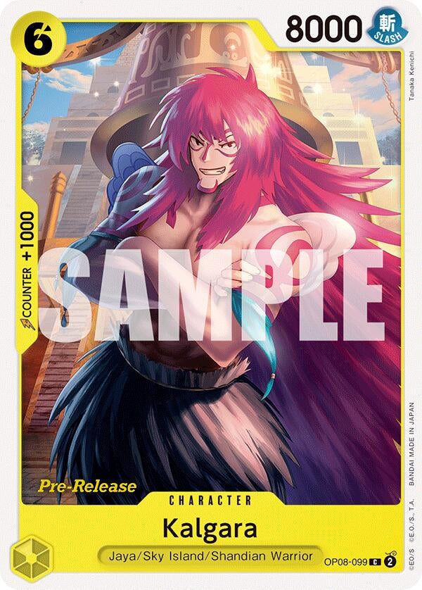 Image for Kalgara (099) (OP08-099) (Two Legends Pre-Release Cards) (OP08 PRE) - One Piece Card Game