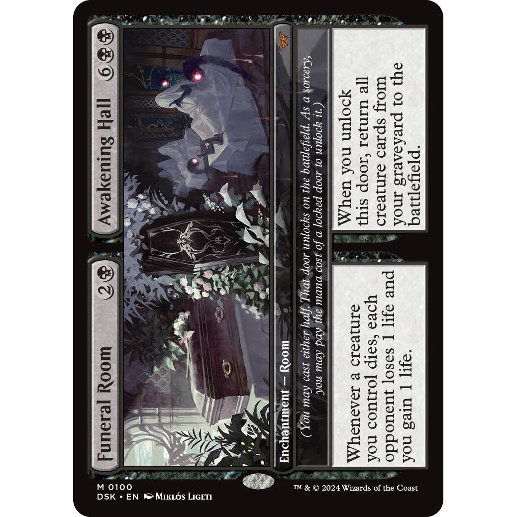 Funeral Room // Awakening Hall (100) (Duskmourn: House of Horror) - PokeBox USA