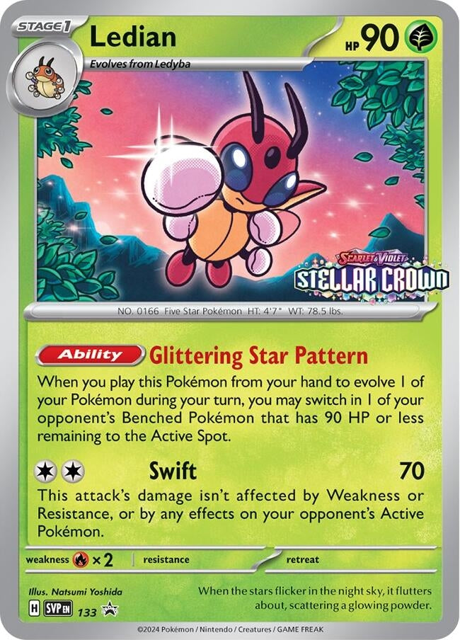 Image for Ledian - 133 (133) (SV: Scarlet & Violet Promo Cards) (SVP) - Pokemon
