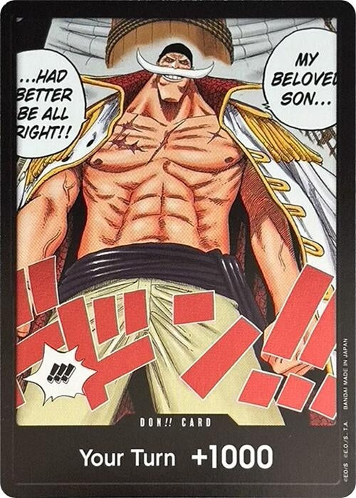 Image for DON!! Card (Alternate Art) (Two Legends) (OP08) - One Piece Card Game