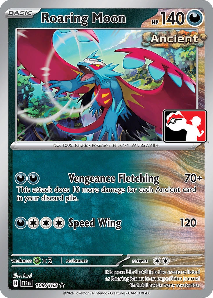 Image for Roaring Moon (109/162) (Prize Pack Series Cards) - Pokemon