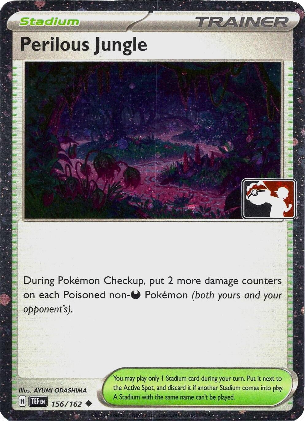 Image for Perilous Jungle - 156/162 (Cosmos Holo) (156/162) (Prize Pack Series Cards) - Pokemon